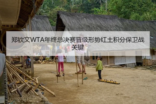 郑钦文WTA年终总决赛晋级形势红土积分保卫战关键